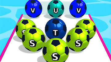 AZ Run ABC Ball Runner All Levels Gameplay Walkthrough (Android Ios) Level 430