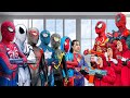 What if many superhero in 1 house   spidermans story new season 3  all action funny