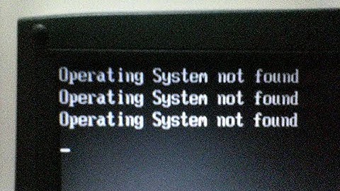 how to fix OPERATING SYSTEM NOT FOUND 1000% Fix
