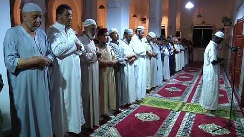 قراءة طالب غيني من سورة يس في صلاة التراويح بمسجد سعد بن أبي وقاص العيون الشرقية