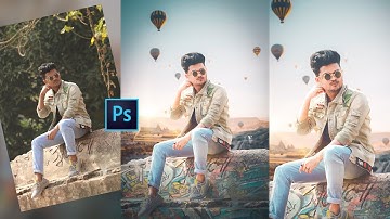 Awesome Photo Manipulation In Adobe Photoshop cc 2021   by Amit editz
