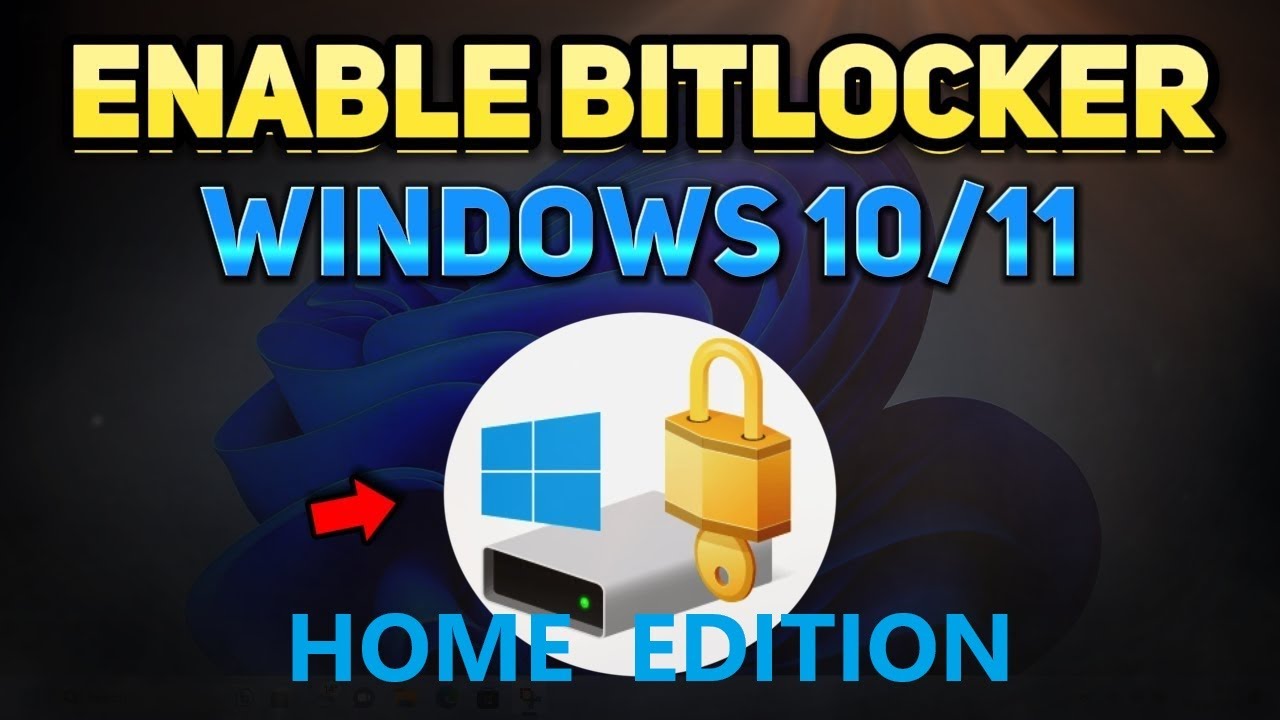 Update ENABLE BITLOCKER IN WINDOWS 10 HOME EDITION | USE BITLOCKER IN WINDOWS HOME EDITION | #sushiltech