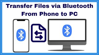 How to send Files from Phone to PC/laptop via Bluetooth | Transfer Files Wirelessly | Easy Guide!