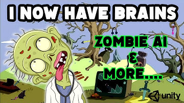 Indie Game Devlog #5 - Zombie AI and User Interface / Unity