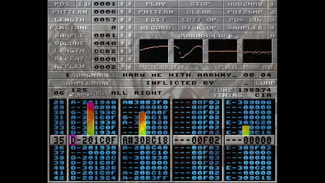 Jester - Harm Me With Harmony│Sanity - Roots [Amiga Demo Music]