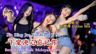 正云 - 下定决心忘记你 - Xia Ding Jue Xin Wang Ji Ni - (Dj阿涛 Electro Mix) - Bertekad Untuk Melupakanmu #dj抖音版