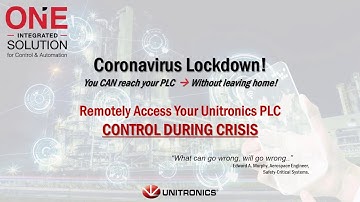 Controlling for the Unexpected – PLC Remote Access Tutorial