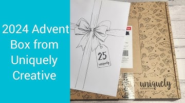 Uniquely Creative Advent Box 2024 day 2