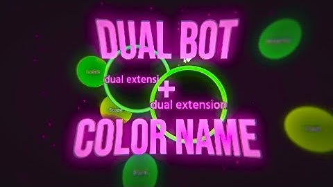 VANIS.IO EXTENSION DUAL BOT + COLOR NAME | LINK IN COMMENTS DIRECT LINK