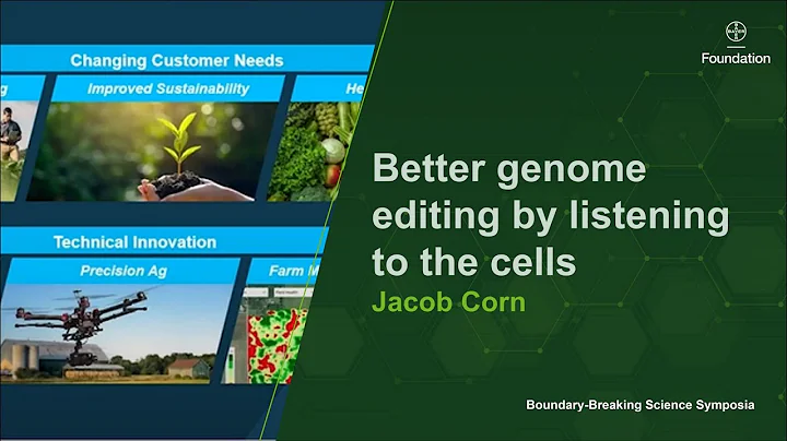 Better genome editing by listening to the cells by...