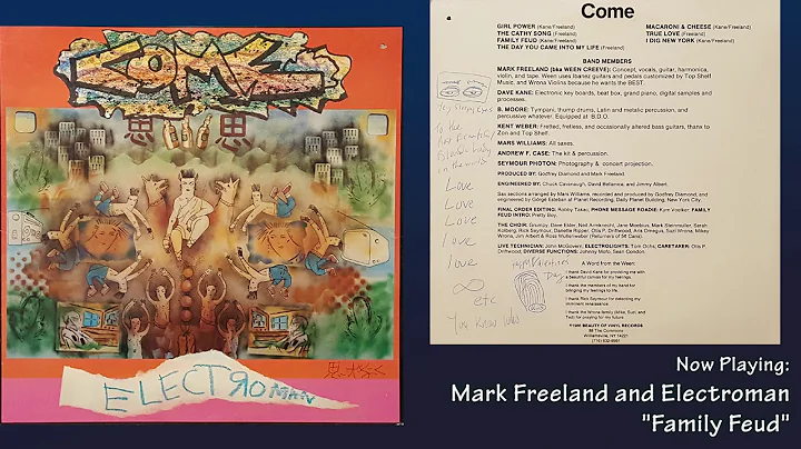 Mark Freeland and Electroman - Come - 1986