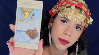 [ASMR]  Roleplay | Cigana Cartomante faz Tiragem de TAROT sobre sua SORTE NO AMOR screenshot 5
