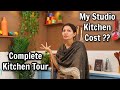 स्टूडियो किचन में कितना खर्चा आता है | My Studio Kitchen Tour | KabitasKitchen New Kitchen Tour