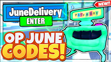(JUNE 2021) ALL *NEW* SECRET OP CODES! Delivery Simulator Roblox