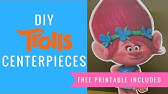 MarshmelloGirl : DIY Trolls The Movie Poppy Birthday Party Favor Bags