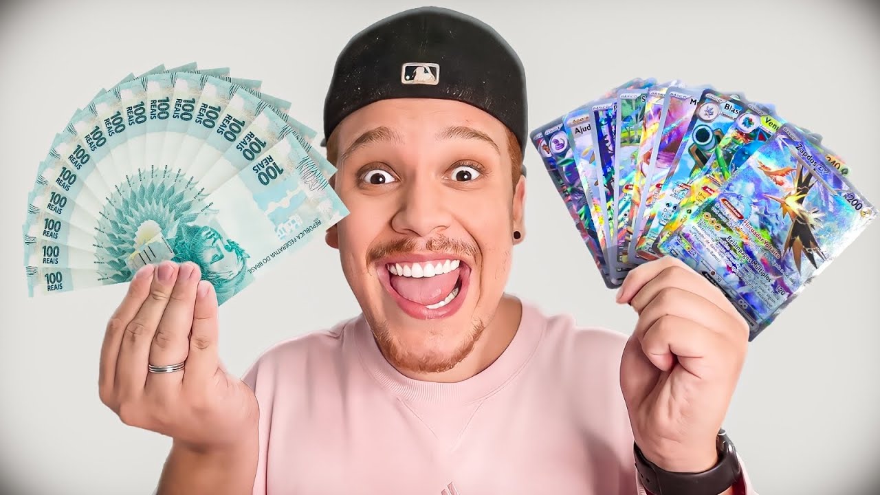 EU ESTOU RICO! NOVA COLEÇÃO DE POKÉMON ME DEU MUITO DINHEIRO!