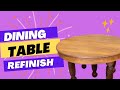 Restaining a Dining Table - STEP BY STEP