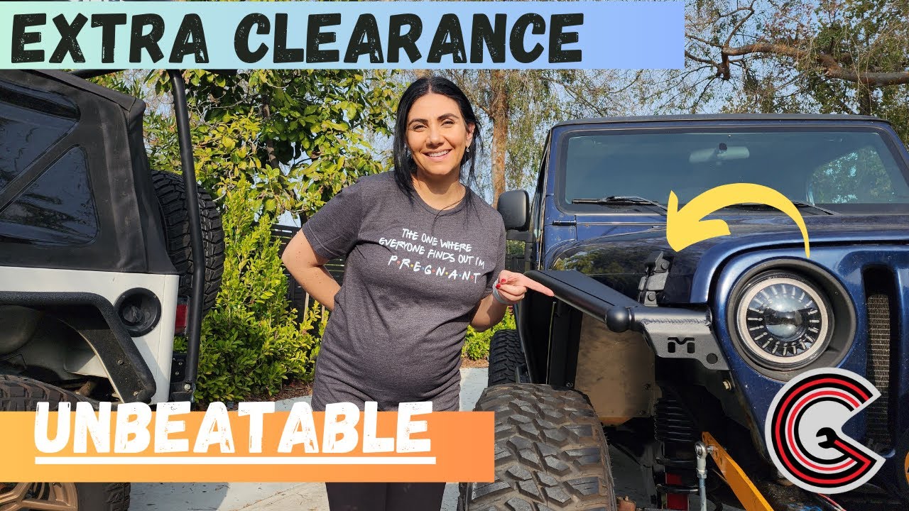 Toughest, BEST Fenders for ANY Jeep Wrangler! Easily Fit Larger Tires without Additional Lift!!
