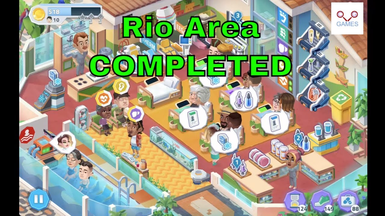 Happy Clinic Level 540 💊🏥 ➖ Rio de Janeiro ➖ COMPLETE Level Gameplay ➖ CaroGamesNL