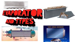 EVAPORATORS | TYPES OF EVAPORATORS | HVAC