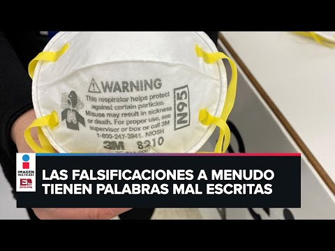 Alertan a mexicanos sobre mascarillas N45 apócrifas