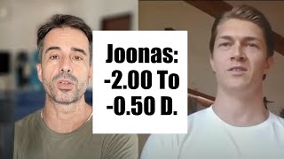 Joonas: 2.00 To 0.50 Diopters | Shortsighted Podcast Clips | Jake Steiner