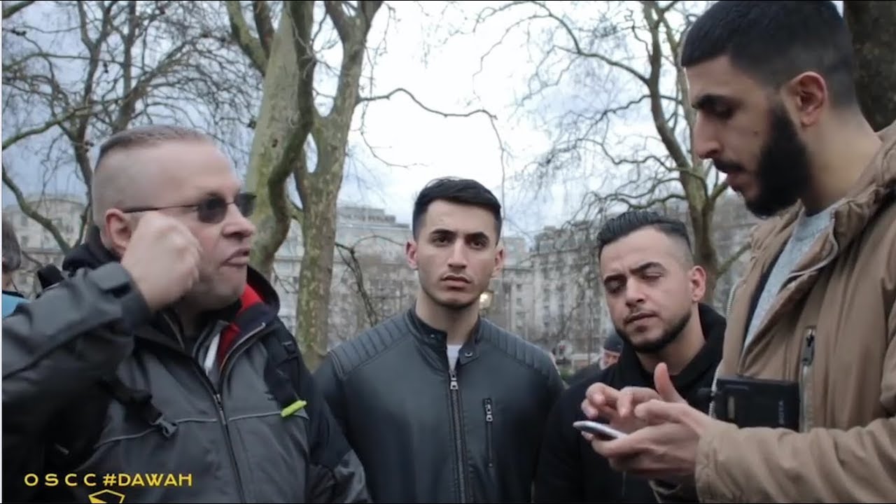 SHOW ME F@#!ING!! EVIDENCE - POLISH ATHEIST - SPEAKERS CORNER - YouTube