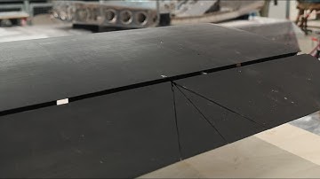 Smart over-actuated prototype wing | SmartX-Neo build | composite wing manufacturing |demoulding pt3