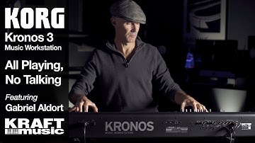 Korg Kronos 3 Music Workstation - All Playing, No Talking with Gabriel Aldort