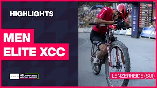 Lenzerheide - Men Elite XCC Highlights | 2025 WHOOP UCI Mountain Bike World Cup