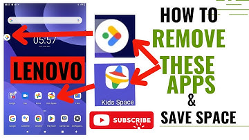 how to disable kids app and entertainment center app on lenovo tab m8 3rd gen and sav internal space