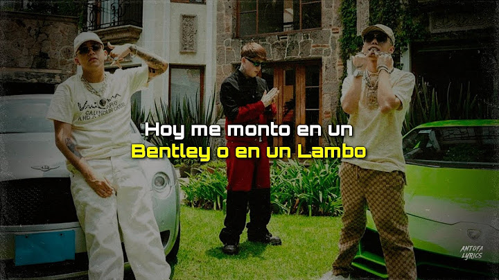 Letra // "BENTLEY" - Lucky Brown ft. Jere Klein