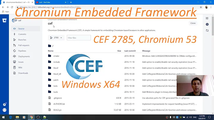 CEF (Chromium Embedded Framework) Old Version (2785) Build Guide For Windows