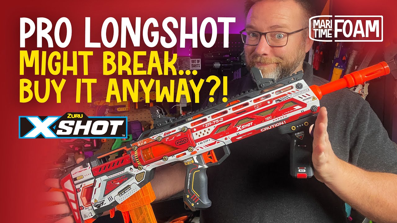 X-Shot Pro Longshot - A $30 Competitive Blaster? 