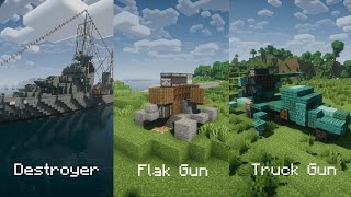 5 TNT Cannon in Military Weapons |Minecraft Tutorial |