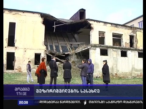 ვეზირიშვილების ისტორიული სასახლე დანგრევის პირასაა