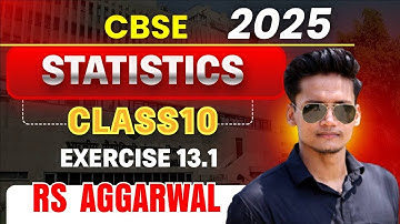 Ex 13.1 Class 10 | Statistics Class 10 NCERT  Ex 13.1 New Syllabus CBSE Rajmith study