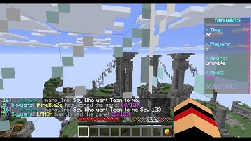 Marc_Trix hacking in skywars (BlockDrop)
