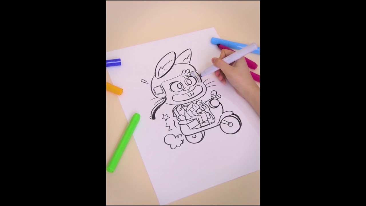 Plumones para dibujar - YouTube