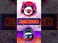 【日本国 vs ロシア連邦】 #ポーランドボール#強さ比べ #対決動画 #short
