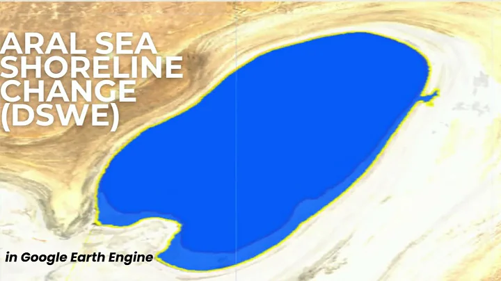How the Aral Sea Shoreline Is Changing (Selected Area, 2021–2025) | DSWE & Sentinel-2