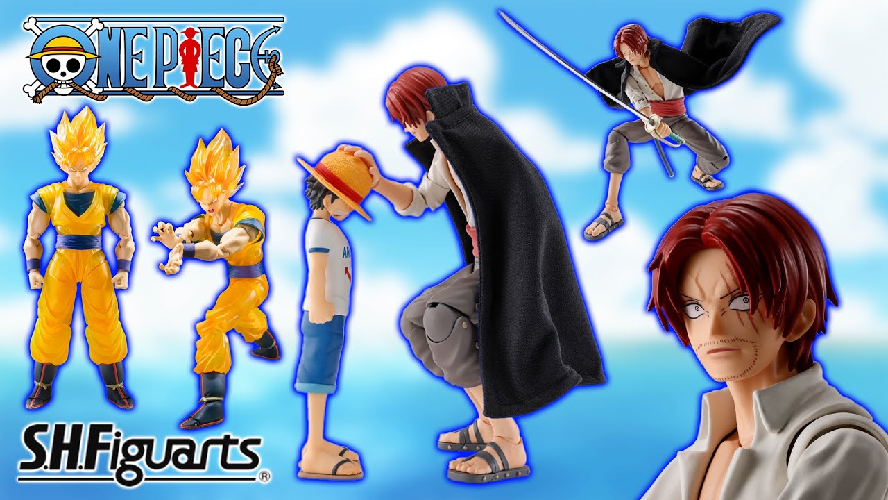 PEAK! S.H. Figuarts One Piece Shanks＆ Monkey D. Luffy & SUPER