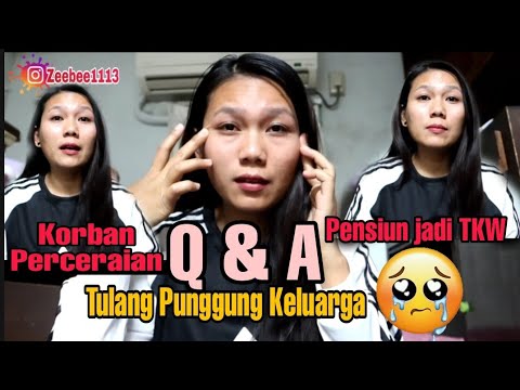 Q n A MENJAWAB PERTANYAAN NETIZEN || CERITA TKW TAIWAN