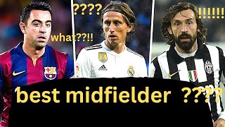 The top 8 midfielders in history