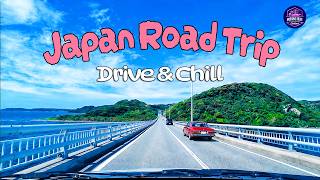 Morning Drive Vibes 🌿 Relaxing Guitar Instrumental & Japan Nature Views