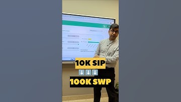 SIP magic! 10K SIP to 100K SWP| Anuj Gupta #sip #swp