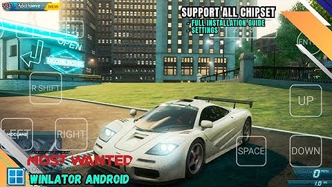 NFS Most Wanted 2012 Android Gameplay | Winlator 10 Hotfix | Test on Snapdragon 8 gen 2 + Settings