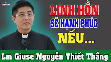 LINH HỒN SẼ HẠNH PHÚC NẾU... Bài Giảng Để Đời Của Lm Giuse Nguyễn Thiết Thắng