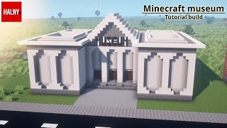 Minecraft museum build tutorial (Part 1)