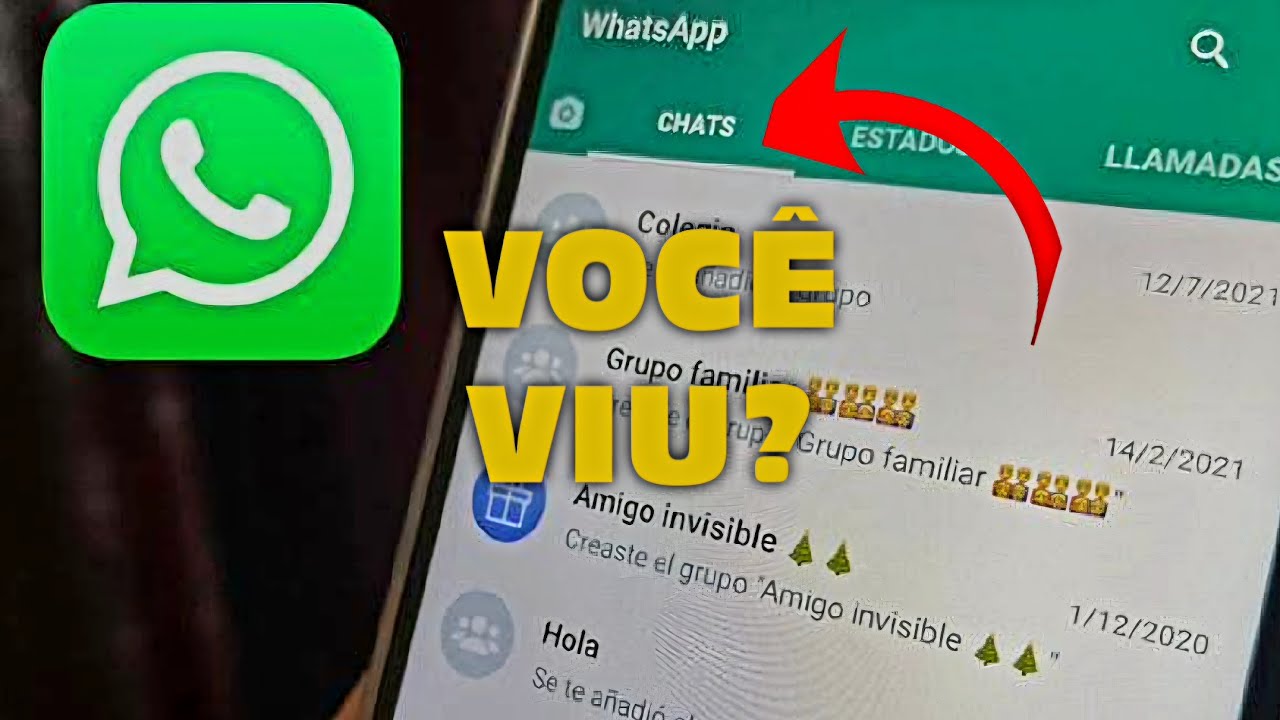 NOVA ATUALIZAÇÃO do WHATSAPP 2024! NOVA Função Escondida - YouTube